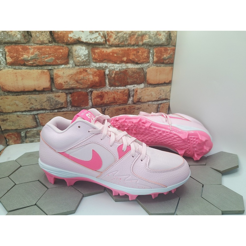 Jordan Stadium 90 Low TD Football Cleats Pink Foam Men Sz 12 Retro 1 I V 5 Nike
